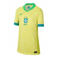 Brazília Domáci Ženy futbalový dres Copa America 2024 Krátky Rukáv